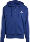 Essentials Three Stripes French Terry Fullzip Hoodie Men