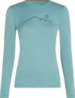 Women Mer 200 Oasis Long Sleeve Crewe Rainer Ridg
