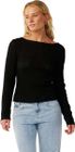 Bossa Nova Textured Long Sleeve Tee