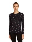 W Mer 200 Oasis Long Sleeve Crewe Ski Day