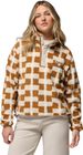Women's Helvetia II Cropped Sherpa Half Snap Printed Fleece