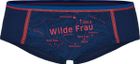 Hipster Wilde Frau Tiefblau