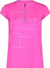 Woman T-shirt Half Zip