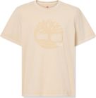 Mens Garment Dye Logo Graphic Tee