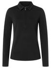 W LUX Zip Polo LS