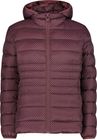 Woman Padded Padded Jacket Zip Hood