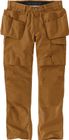 Relaxed Straight Steel Rugged Flex Ripstop Double-front Cargo Trousers