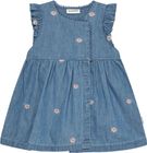 Dress SS Emb. Chambray