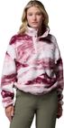 Women's Helvetia II Cropped Sherpa Half Snap Printed Fleece