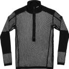 Wool Mesh Pro Zip Neck WMN