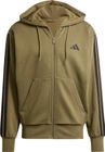Essentials Three Stripes Fleece Hoodie