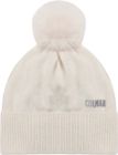 Beanie With Brim, Detachable Fur Pom Pom, Lining Flece