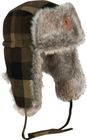 Classic Checked Fur Hat