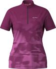 Women Bike Shirt Half Zip Nebula