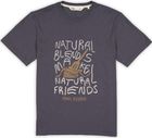 Mens Yonder Merino Organic Cotton Tee-shirt