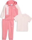 Minicats Tee, Hooded Full Zip and Pants Set TR INF