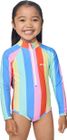 Rainbow Stripe Surf Suit-girl