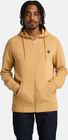 Mens Brushed Back Full Zip Hoodie