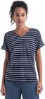 W Mer Drayden Reversible Short Sleeve Top Stripe