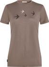 Women Merino 150 Tech Lite Short Sleeve Tee Bird Transit