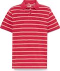 Mens 4 Rows Stripes Short Sleeve Polo (regula