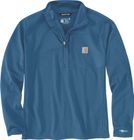 Force Relaxed Fit Mock Neck Half-zip T-shirt