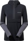 W Wandermoor Wind Smock Blk/Gry
