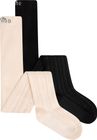 2-Pack Stockings w. Pattern