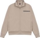 High Necked Open Full Zip IN Stretch Interlock