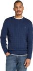 Mens Cable Crewneck Sweater