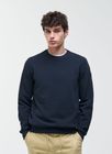 Ottoman Fabric Crew Neck Sweatshirt