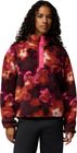 Women's Helvetia II Cropped Sherpa Half Snap Printed Fleece