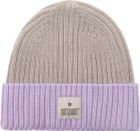 Hat Wool Knit Color Block 460581