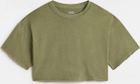 Relaxed Crop Wash SS Tee