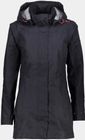 Woman Jacket Snaps Hood