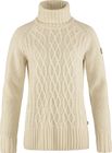 övik Cable Knit Roller Neck W