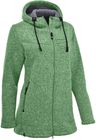 Wilde Kaiserin - Strickfleece Mantel m. Kap.