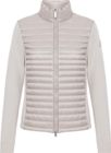 Hybrid Nylon Jacket With Insert IN Sweat AND Knit
