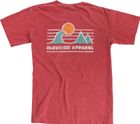Crimson Horizon Tee