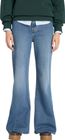 Womens Denim Flare Pants