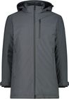 Man Long Jacket Zip Hood