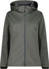 Woman Jacket Zip Hood