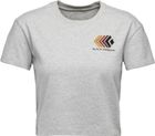 W Faded Crop SS Tee