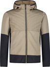 Man Hybrid Jacket Fix Hood