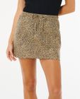 Animal Instincts Linen Skirt