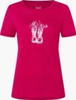 W Flower Boots Tee