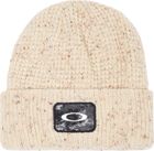 Ellipse Patch Waffle Beanie