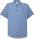 Mens Linen Short Sleeve Shirt