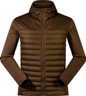 M Vaskye Hooded Hybrid Jacket Ltbrn/Ltbrn