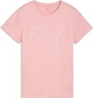 W TAD Essential Heather Logo Tee